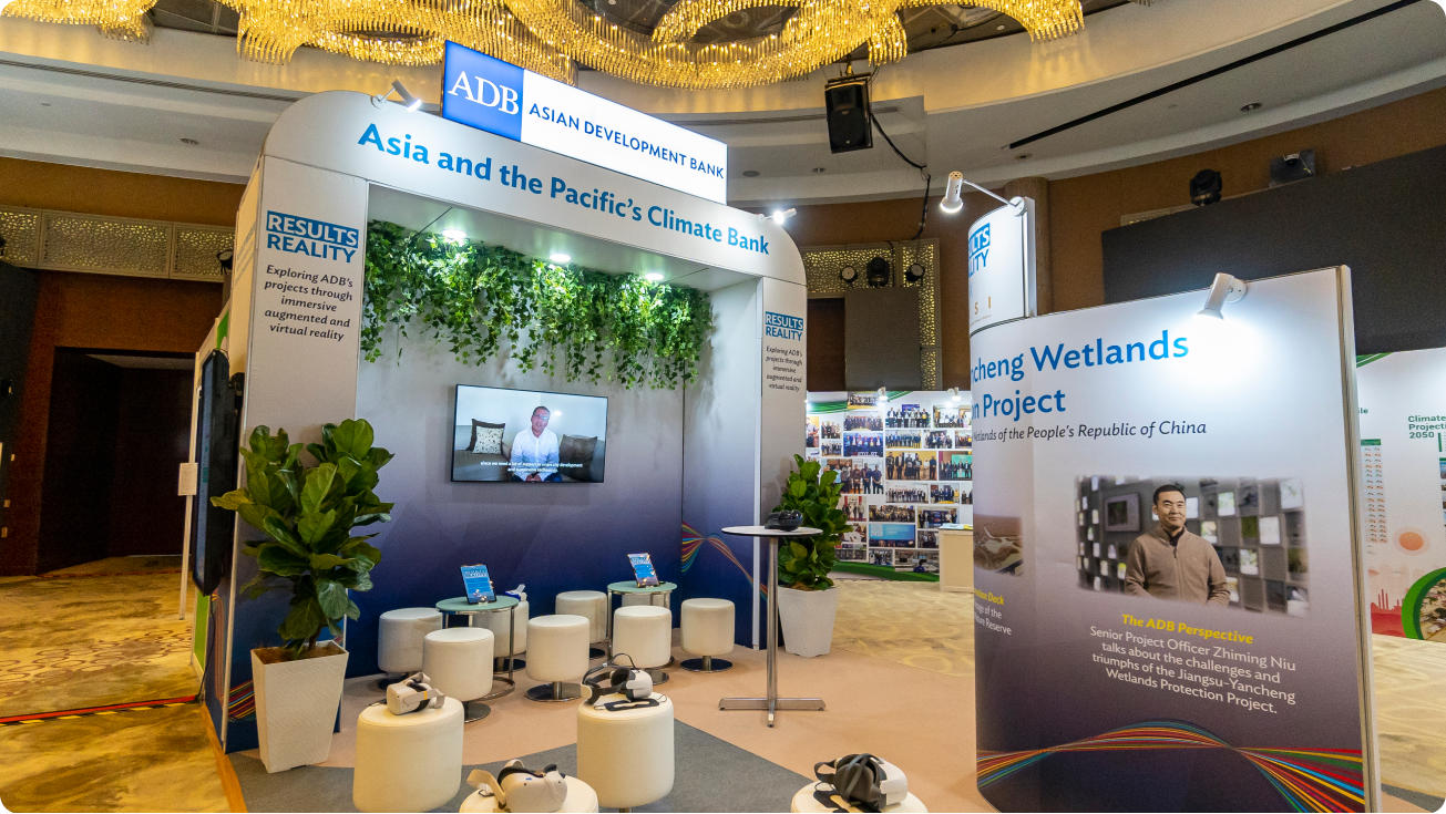 Asian Development Bank Booth